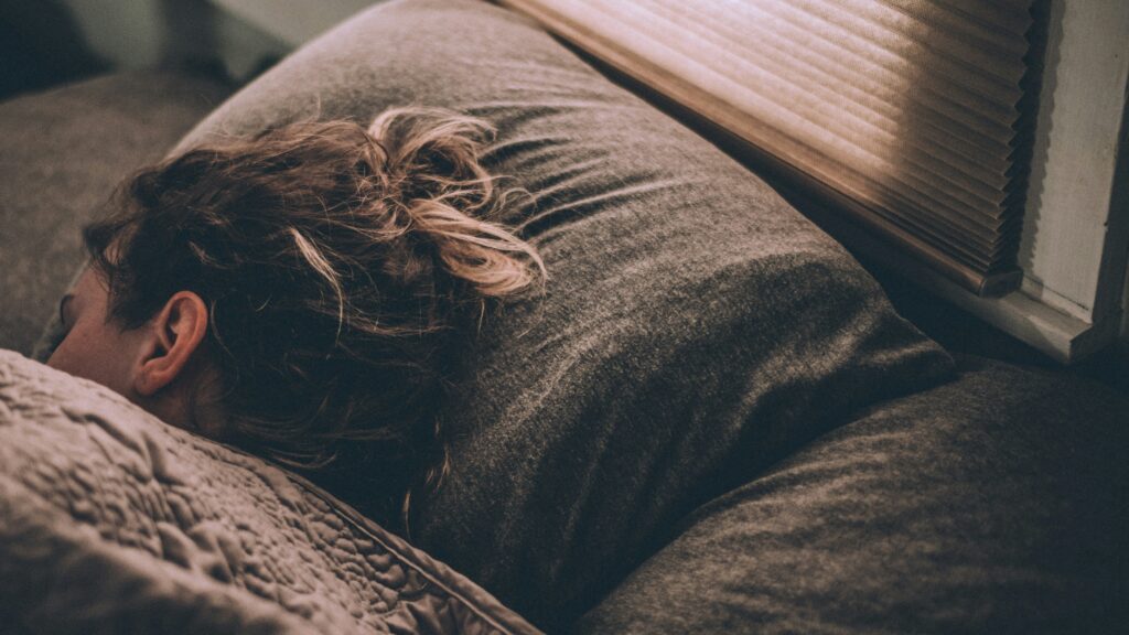 slapen met extensions
